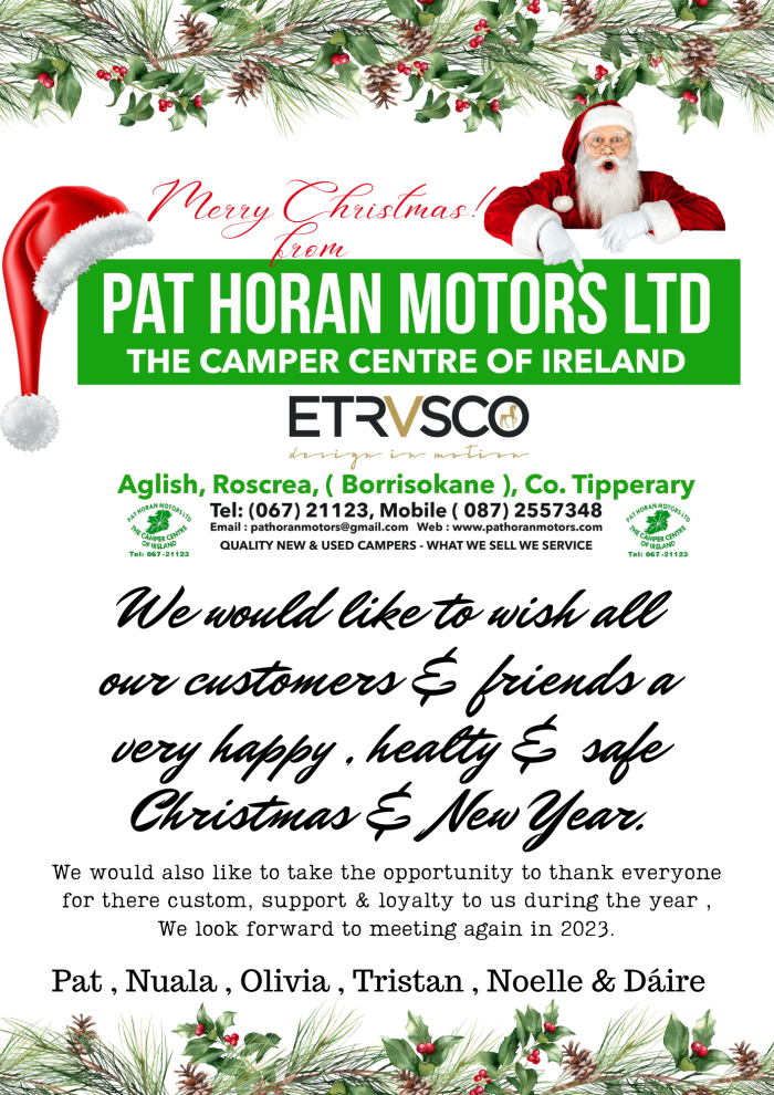 Season's Greeting From Pat Horan Motors Ltd - Image 4